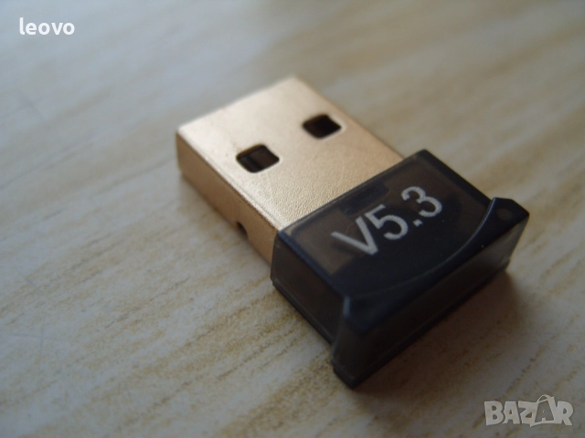 USB Bluetooth 5.3 адаптер. За компютър, лаптоп, снимка 8 - Мрежови адаптери - 51437091