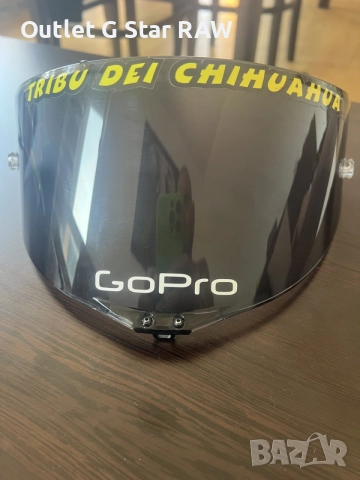oригинален черен визьор за Agv pista 