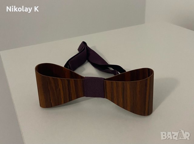 Папионка от дърво - оригинален подарък , снимка 2 - Други - 42294074