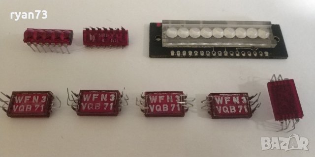 LED индикатор HP 5082-7415-2 броя,VQB71-5 броя.