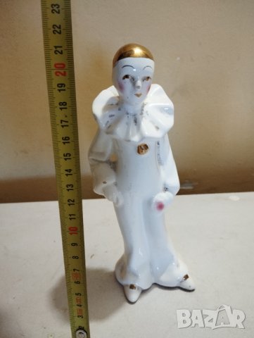 Порцеланова статуетка-клоун,арлекин, снимка 2 - Статуетки - 41499233