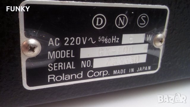 Boss RX-100 Reverb Box (1982), снимка 10 - Ресийвъри, усилватели, смесителни пултове - 34386840