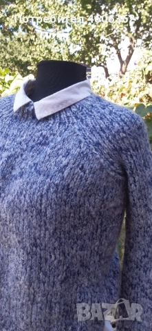 ръчно изплетен пуловер , снимка 7 - Жилетки - 51855461