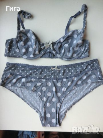 комплект бельо на точки, снимка 1