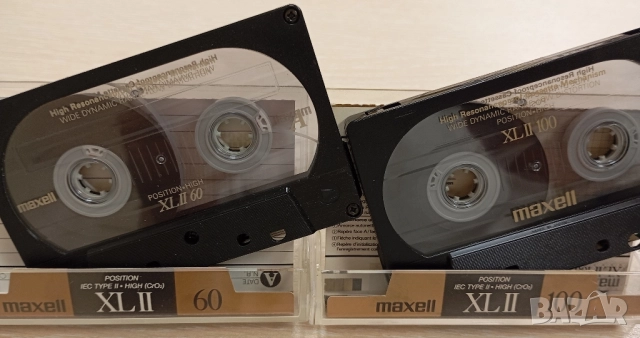 Maxell XL II 90 хромни аудио касети, снимка 2 - Аудио касети - 51438082
