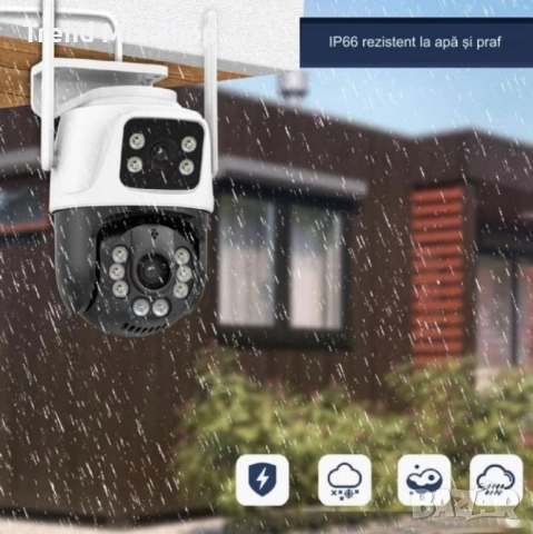 Двойна камера с AI WiFi 6 Mpx iCSee, снимка 11 - Камери - 51557697