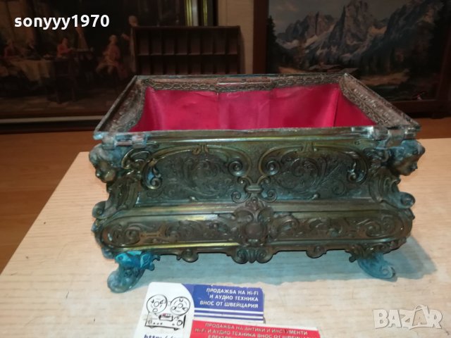 АНТИКА-МЕД/МЕСИНГ-ФРАНЦИЯ 0911212007, снимка 6 - Антикварни и старинни предмети - 34751996