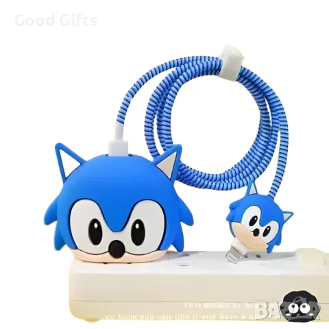 Защитен кейс за зарядно устройство Соник Sonic, снимка 2 - Калъфи, кейсове - 50207561
