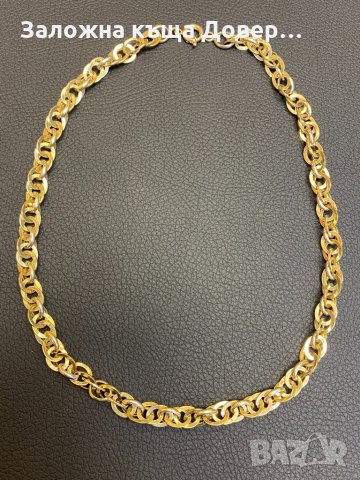 Златни обеци халки кръст ланец пръстен 14 карата 585 златни zlato prasten obeci gold , снимка 6 - Бижутерийни комплекти - 33865425