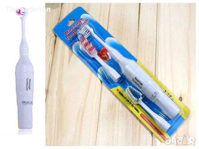 Електрическа четка за зъби - 3 накрайника TV198, снимка 5 - Други - 53661675