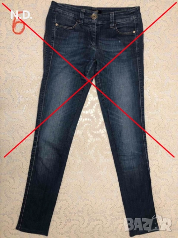 Дамски/тийнеджърски маркови дънки размер S, ONLY, Mango, снимка 7 - Дънки - 43506471