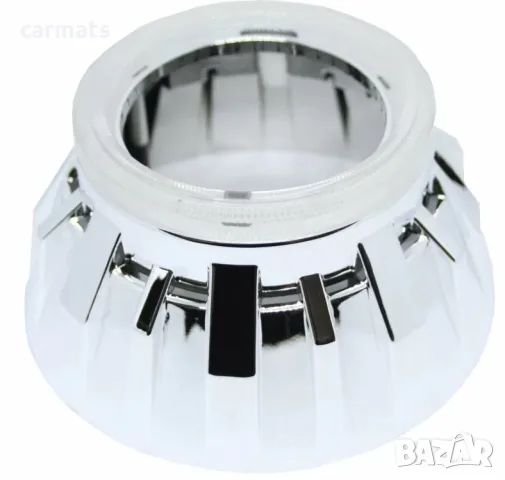 Капачка за лупа 2.5" кръгла хром D=12cm