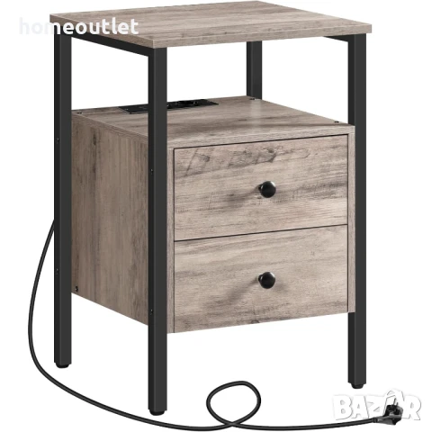 БЕЗПЛАТНА ДОСТАВКА Шкаф / помощна маса със станция за зареждане BG43CBZ01GZ