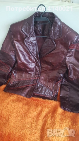 Дамско кожено яке естествена кожа 