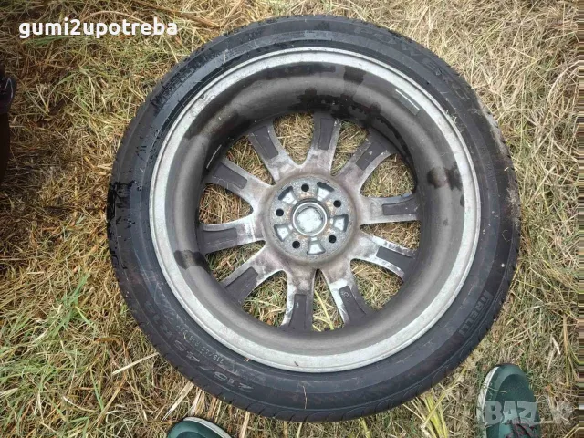 18 цола Джанта 5х114,3 Mazda 3 et50 7J Pirelli 215/45/18 , снимка 5 - Гуми и джанти - 56184558