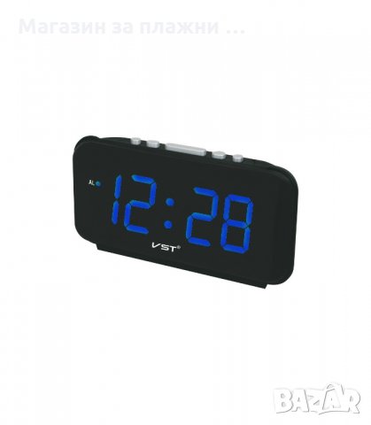 НАСТОЛЕН ЧАСОВНИК С АЛАРМА, ГОЛЯМ 1,8" LCD ДИСПЛЕЙ, ЧЕРЕН - код 806, снимка 12 - Друга електроника - 34276025