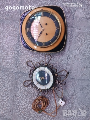 Limited Editions, рядък холандски Стар винтидж античен стенен часовник на 220 волта, снимка 4 - Антикварни и старинни предмети - 36077823