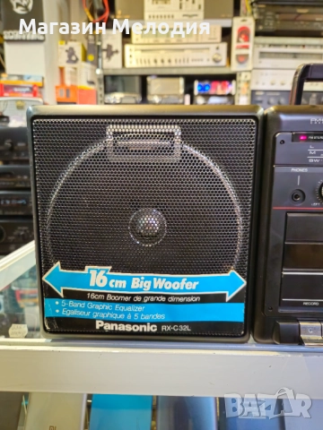 Радиокасетофон Panasonic RX-C32 В отлично техническо и визуално състояние., снимка 3 - Радиокасетофони, транзистори - 47518323