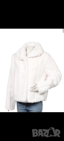 Пухено палто guess