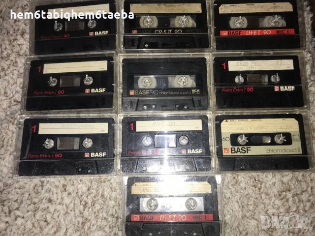 Лот 10 касетки BASF , снимка 1