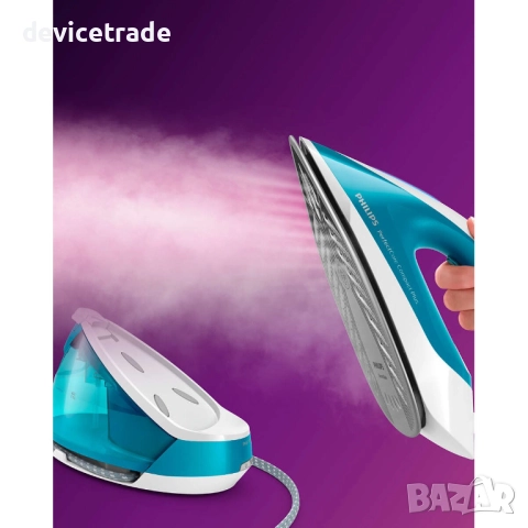 Парогенератор Philips PerfectCare Compact Plus GC7920/20, 2400W, 6,5 бара, снимка 4 - Ютии - 51928684