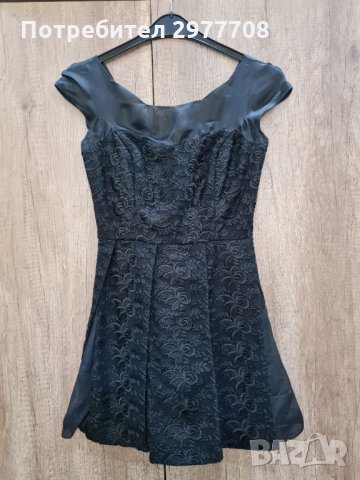 Официална черна рокля , снимка 5 - Рокли - 36023903
