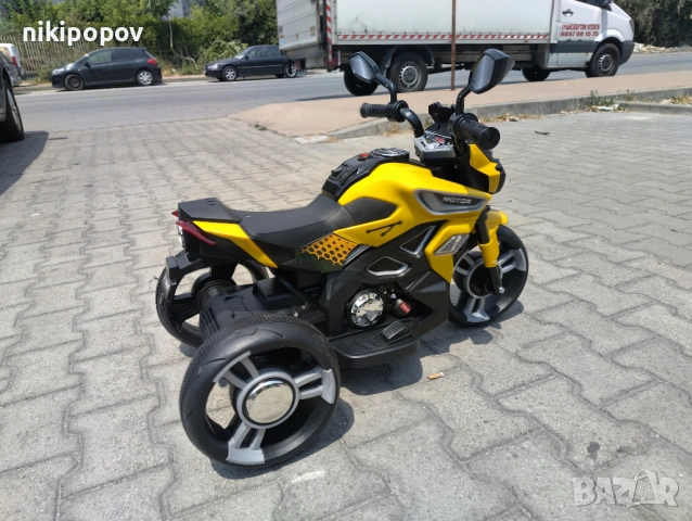 US Акумулаторен мотор COLOMBO жълт, снимка 8 - Детски велосипеди, триколки и коли - 53569576