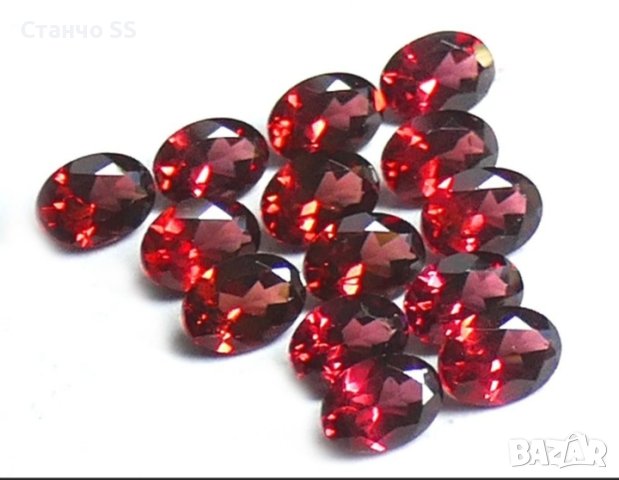 Гранат /червен/ 14бр. Afrika !!! 12 ct., снимка 4 - Други - 41408556