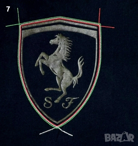 тениски Puma Scuderia Ferrari black , снимка 2 - Тениски - 53844519