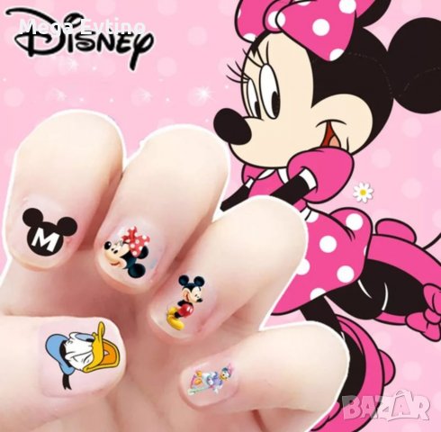 90% ОТСТЪПКА Детски стикери за нокти Disney Minnie Mouse, снимка 2 - Други - 39156778