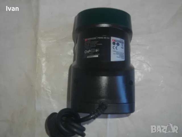 Електрическа немска 2019г. машина ТОЧИЛО ЗА ЗАТОЧВАНЕ НА БУРГИИ ДО Ф13ММ Голямо Parkside PBSG 95 C4., снимка 13 - Други инструменти - 47601649