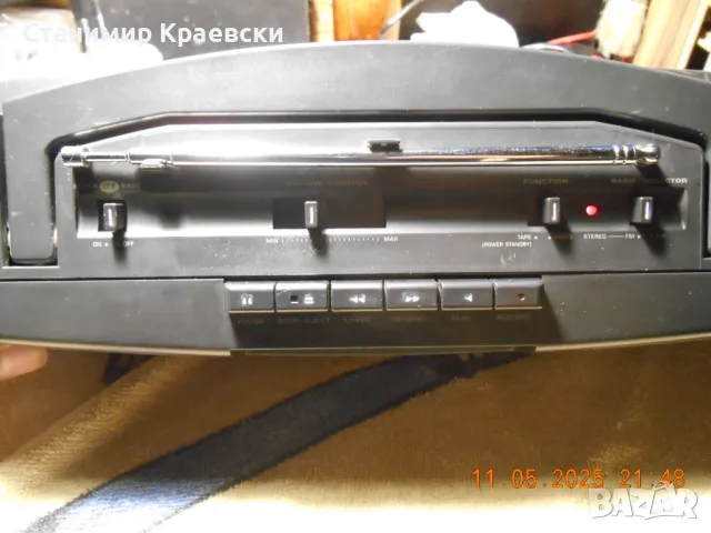 Saba Rcr 567 Stereo Radio Cassette Recorder vintage 86, снимка 5 - Радиокасетофони, транзистори - 50277700