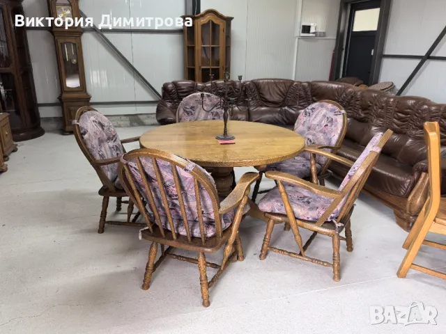 Комплект от 5 кресла, снимка 10 - Столове - 48550576