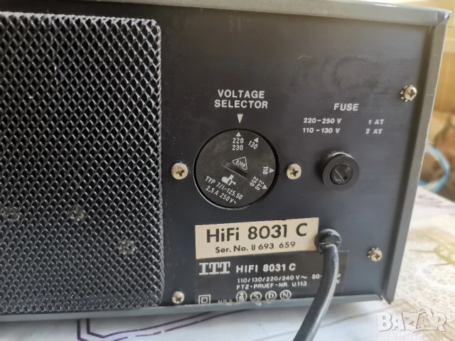 ITT HIFI 8031C, снимка 4 - Радиокасетофони, транзистори - 51004175