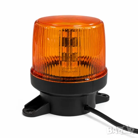 LED сигнална лампа маяк 9-80V оранжева, снимка 2 - Аксесоари и консумативи - 55865218