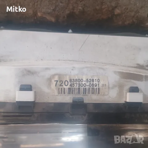 Километраж - Табло Уреди За Тойота Ярис 1.0ВВТИ 16В 2000г / Toyota Yaris 1.0VVTI 16V 2000y, снимка 2 - Части - 47319327