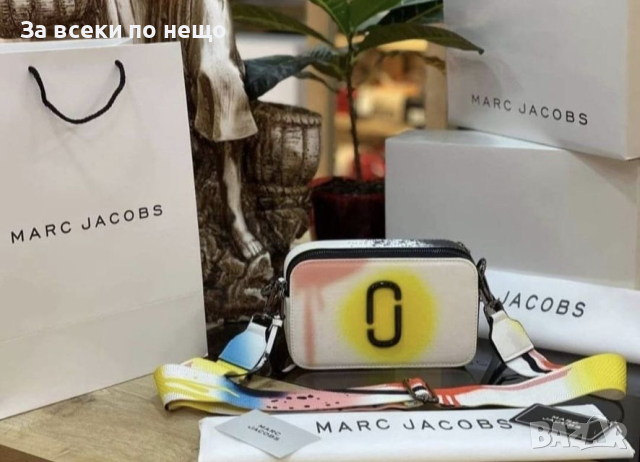 Дамска чанта с дълга регулираща се дръжка за през рамо Marc Jacobs, снимка 6 - Чанти - 44684296
