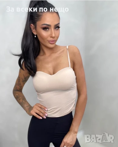 Дамски Топ - Налични Различни Цветове Код BS-36, снимка 4 - Корсети, бюстиета, топове - 51242585