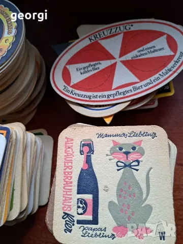 голяма немска колекция подложки за чаши бира   4/1, снимка 2 - Колекции - 48258695