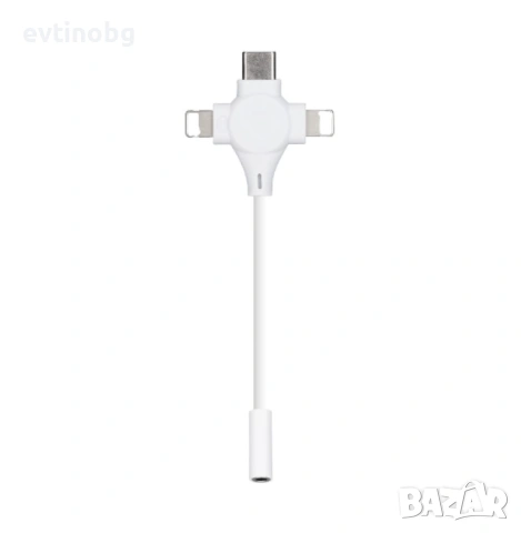 Универсален аудио преходник за телефон - Съвместим със всичко модели телефони, снимка 4 - USB кабели - 53821090