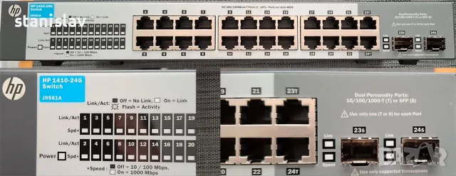 HP Procurve 1410-24G J9561A, снимка 1