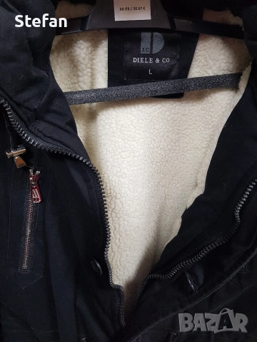 мъжко палто на Пух, снимка 4 - Палта - 52873946