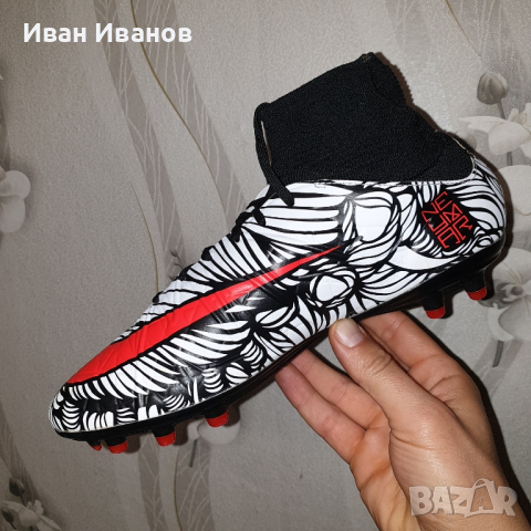 бутонки Nike Hypervenom Phatal II DF FG Neymar номер 42 ,5-43, снимка 6 - Футбол - 44575705