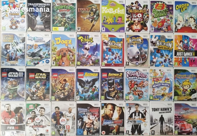 [NINTENDO Wii] 135 игри - Mario/ Crash/ Lego/ Spiderman/ Marvel/ Fifa/ Dirt, снимка 2 - Игри за Nintendo - 43230771
