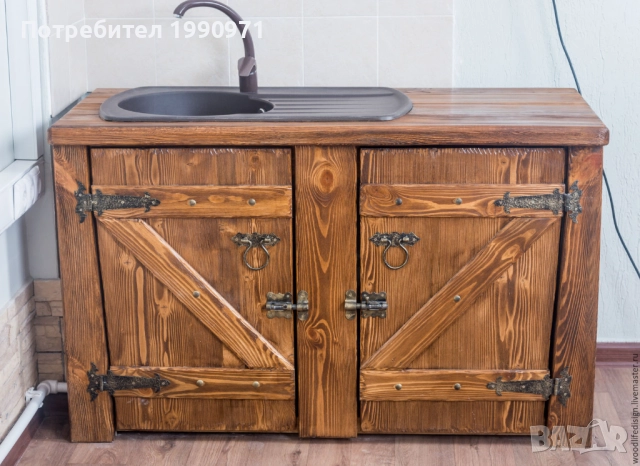 Кухни по попоръчка. Масив. Маси и плотове. Орех, дъб, чам, череша, круша, чинар, бряст, акация., снимка 17 - Кухни - 52476394