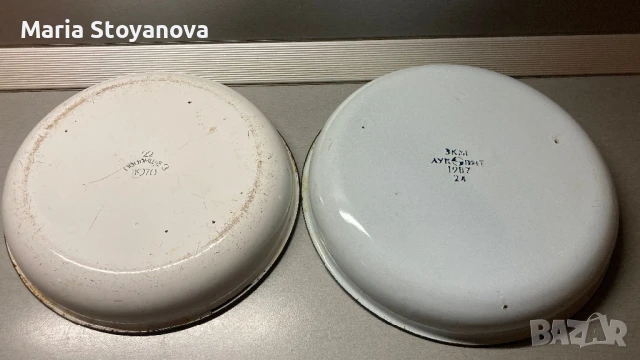 Емайлирани тавички, купички и канче, снимка 4 - Съдове за готвене - 50892536