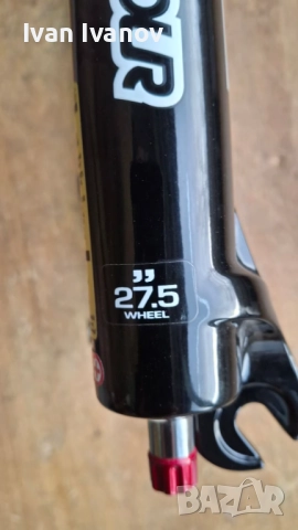 вилка SR Suntour Raidon 27.5" Magnesium 32mm Disc Quick Release, снимка 5 - Части за велосипеди - 52858999