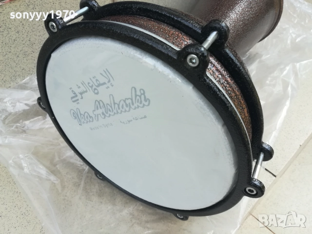 ГОЛЯМА ТАРАМБУКА С БОЛТОВЕ-КАФЯВА ПЕРЛА 2108251616LCHERY, снимка 4 - Ударни инструменти - 51443542