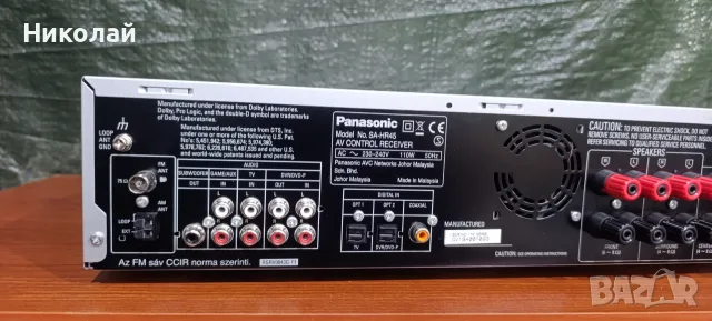 Panasonic SA-HR45.       Цена-179 евро , снимка 7 - Ресийвъри, усилватели, смесителни пултове - 55742114