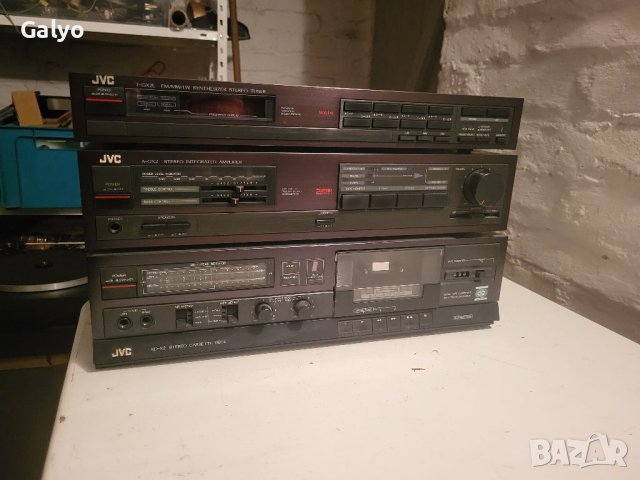 JVC A-GX1A, KD-X2G, усилвател, касеттен дек